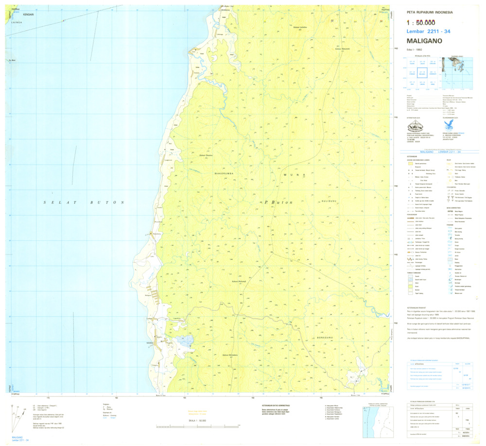 (image for) Indonesia Sulawesi #2211-034: Maligano - Click Image to Close