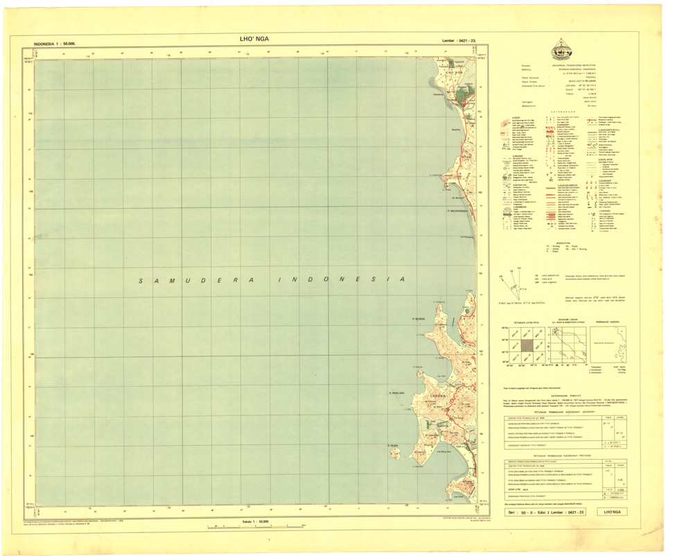 (image for) Indonesia Sumatra #0421-023: Lho'Nga - Click Image to Close