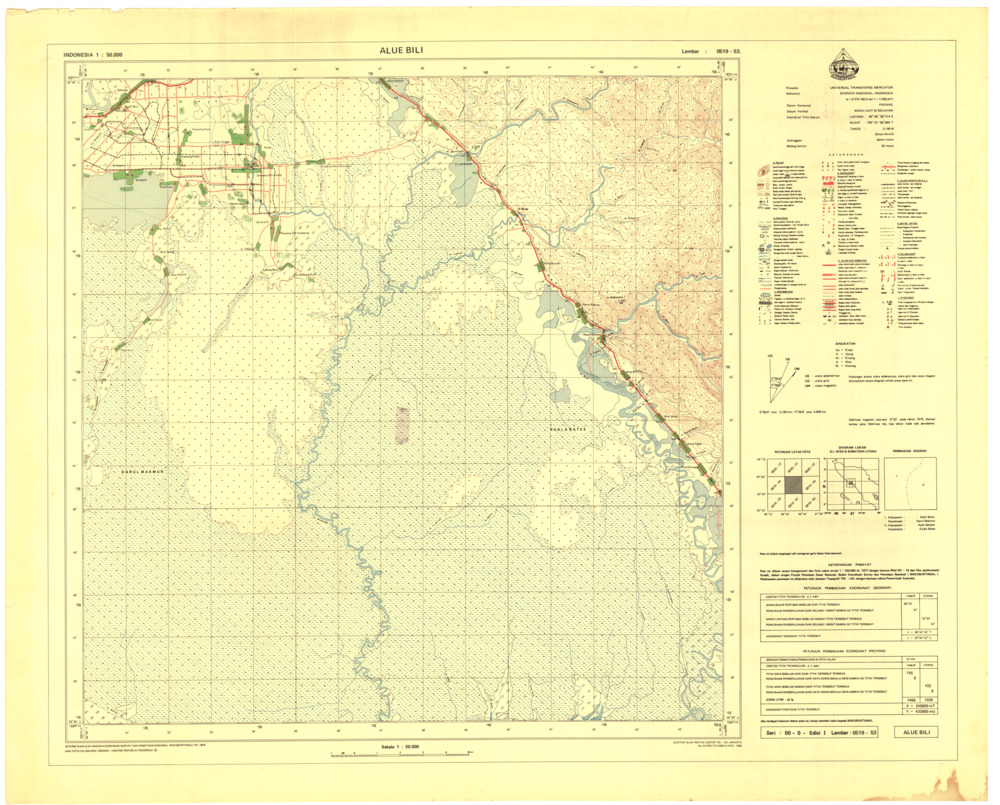 (image for) Indonesia Sumatra #0519-053: Alue Bili - Click Image to Close