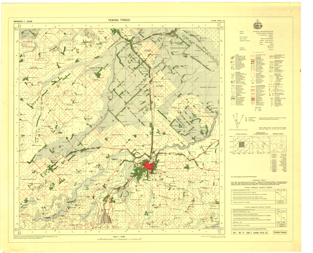 (image for) Indonesia Sumatra #0719-013: Tebing Tinggi - Click Image to Close