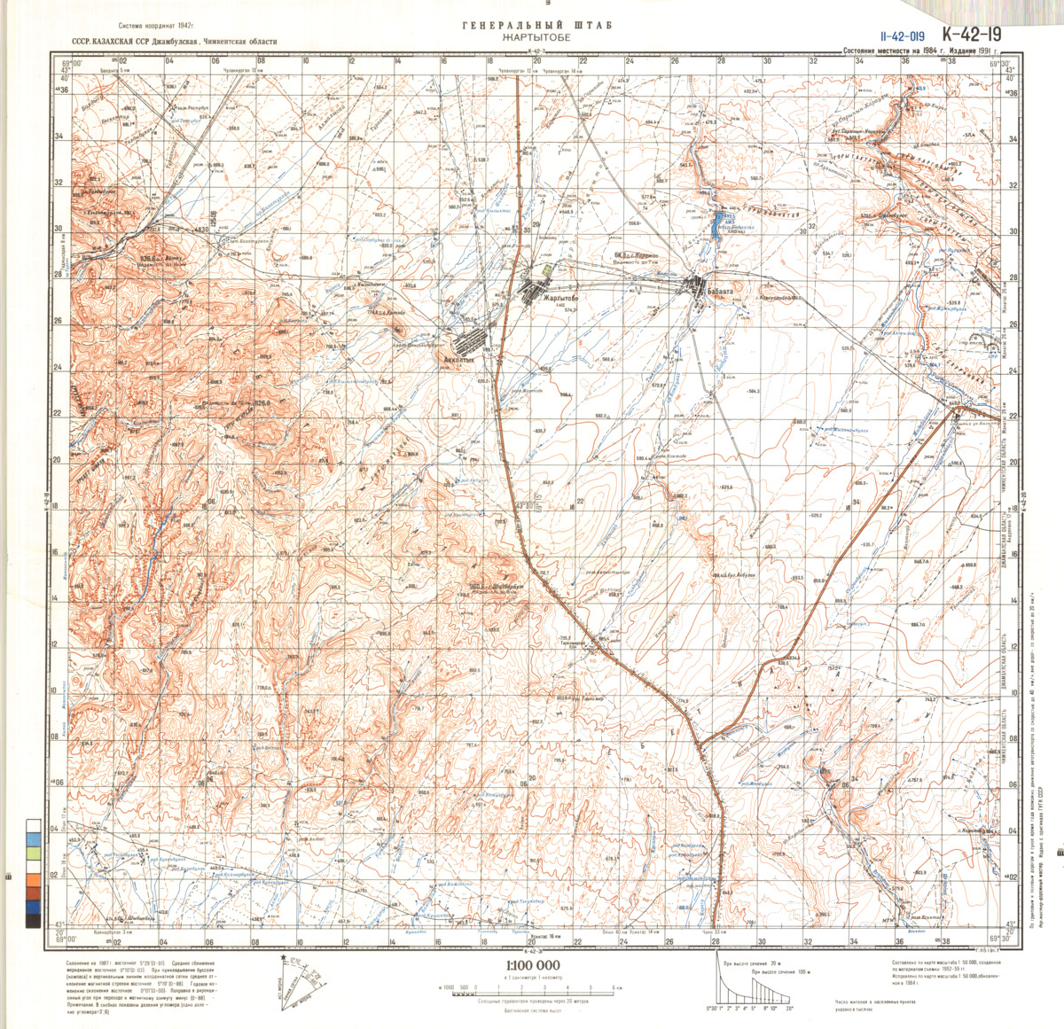 (image for) Kazakhstan #K-42-19 - Click Image to Close