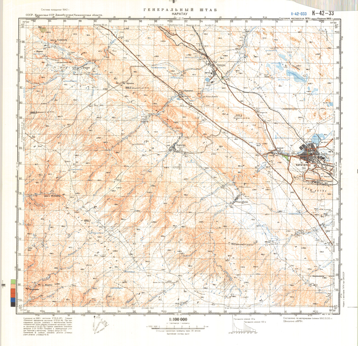 (image for) Kazakhstan #K-42-33 - Click Image to Close