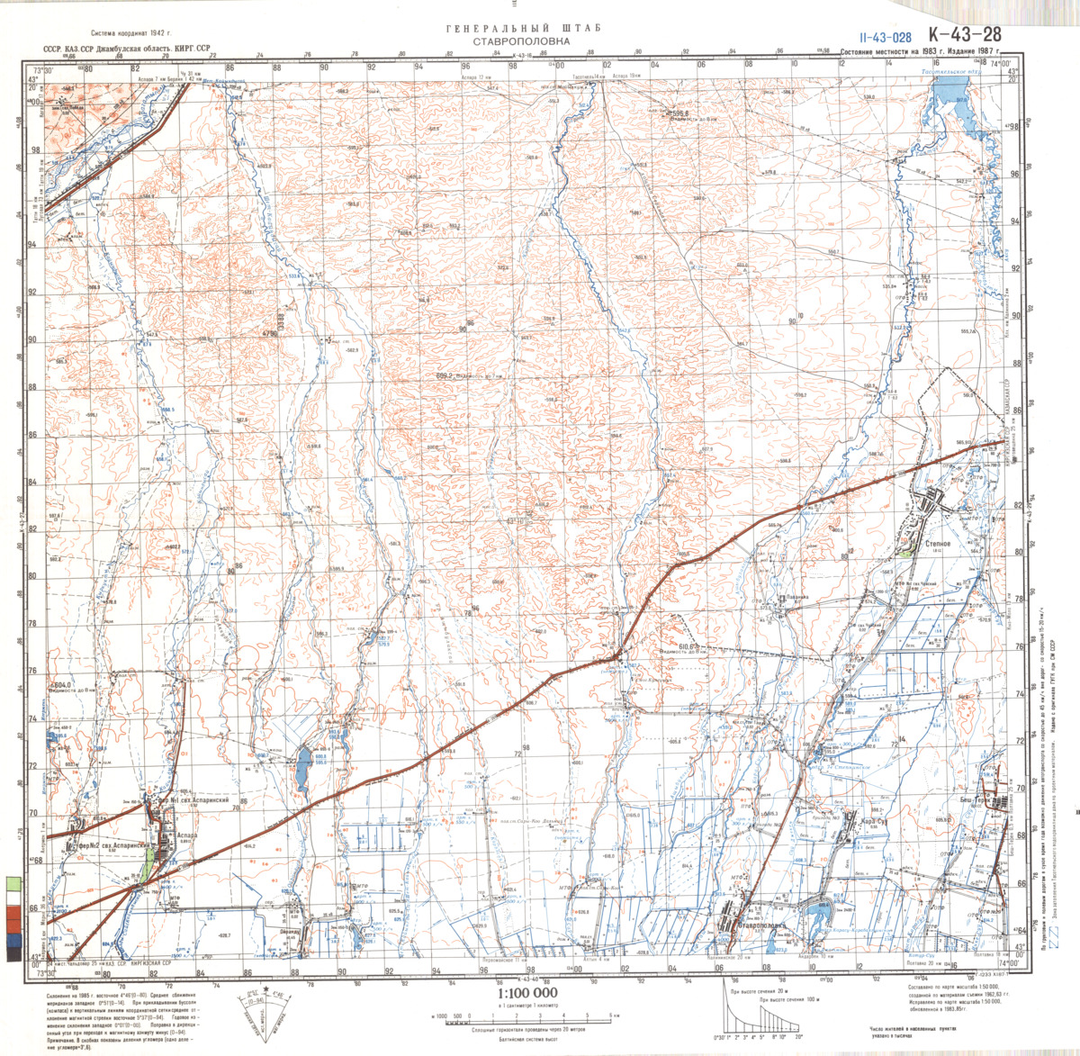 (image for) Kazakhstan #K-43-28 - Click Image to Close