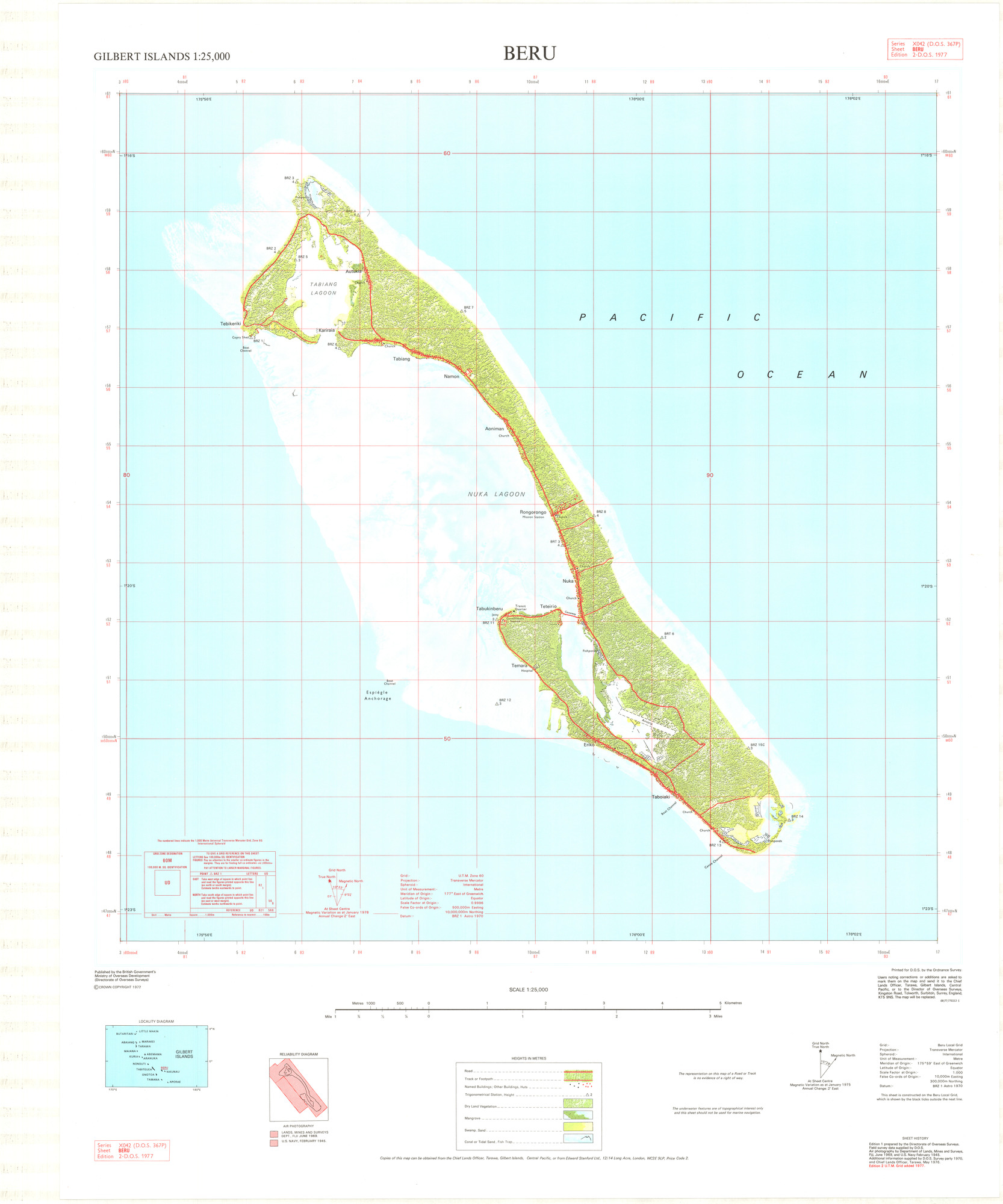 (image for) Kiribati: Beru - Click Image to Close