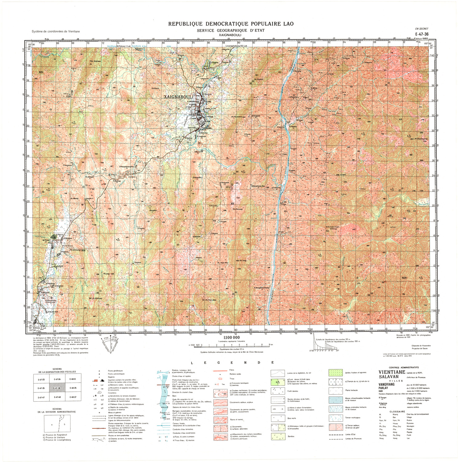 (image for) Laos #E47-036: Xaignabouli - Click Image to Close