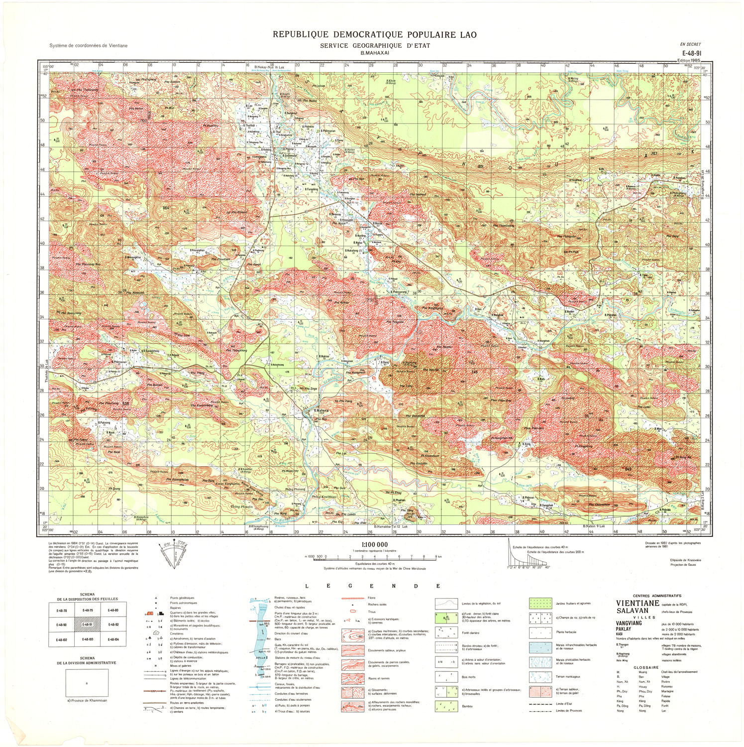 (image for) Laos #E48-091: B. Mahaxai - Click Image to Close