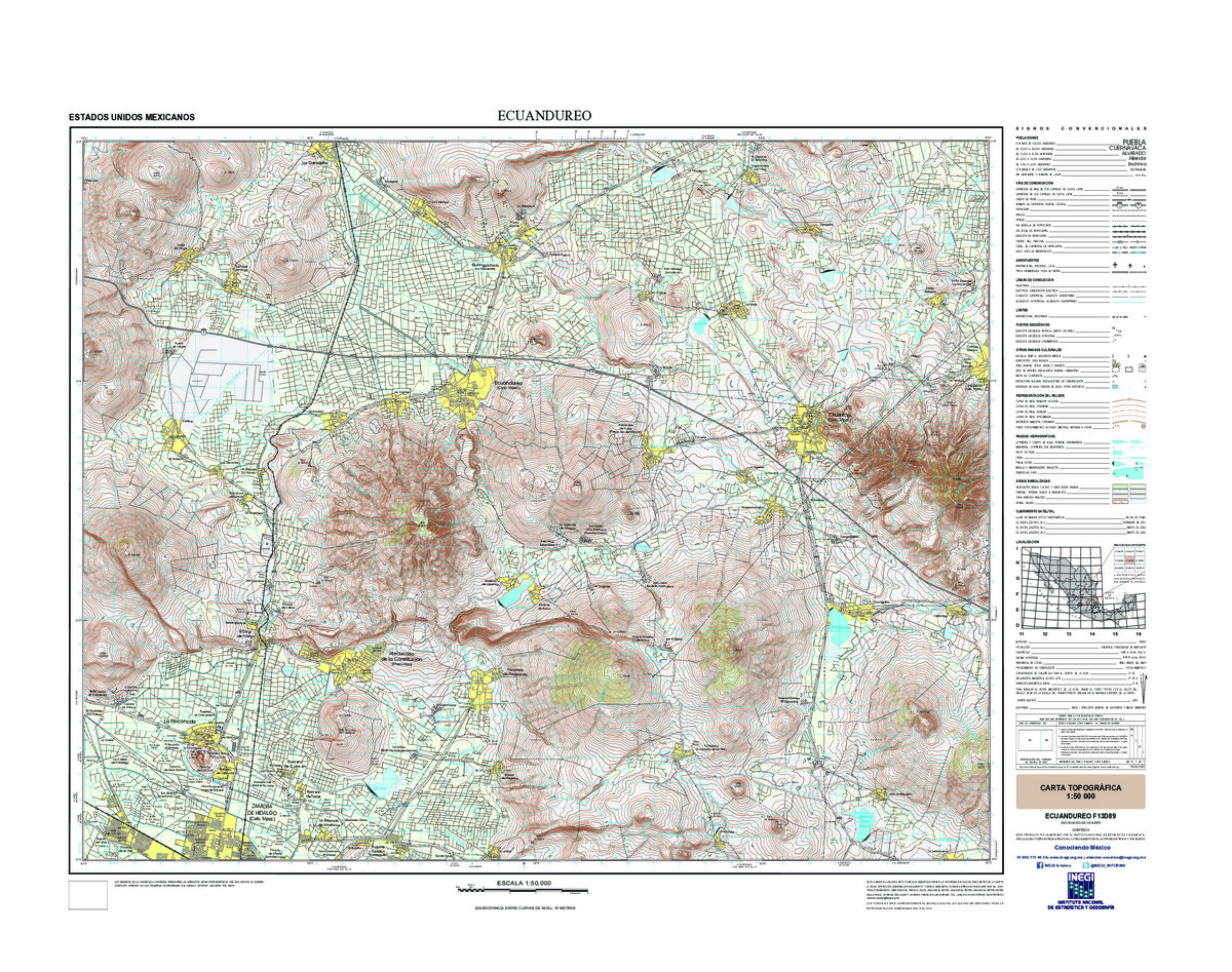 (image for) Mexico #F13D89: Ecuandureo - Click Image to Close