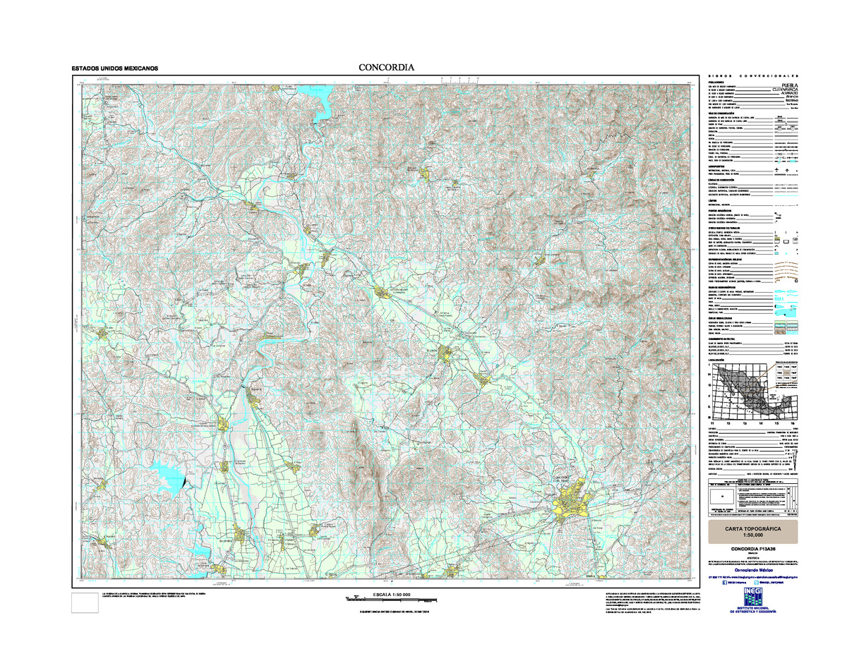 (image for) Mexico #F13A36: Concordia - Click Image to Close