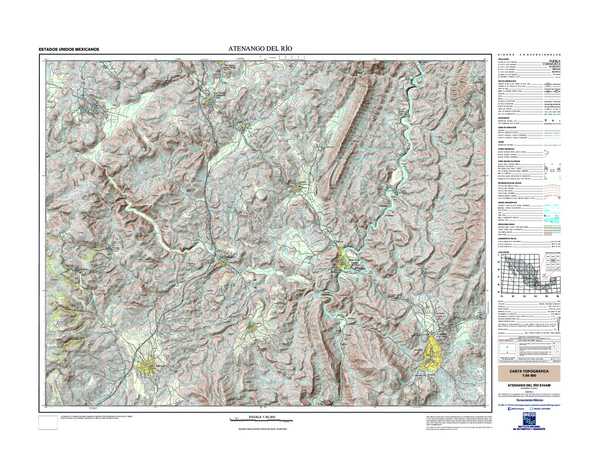 (image for) Mexico #E14A89: Atenango del Río - Click Image to Close