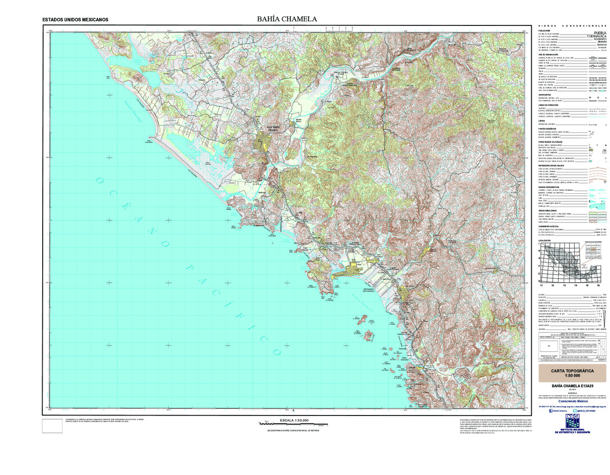 (image for) Mexico #E13A29: Bahía Chamela - Click Image to Close