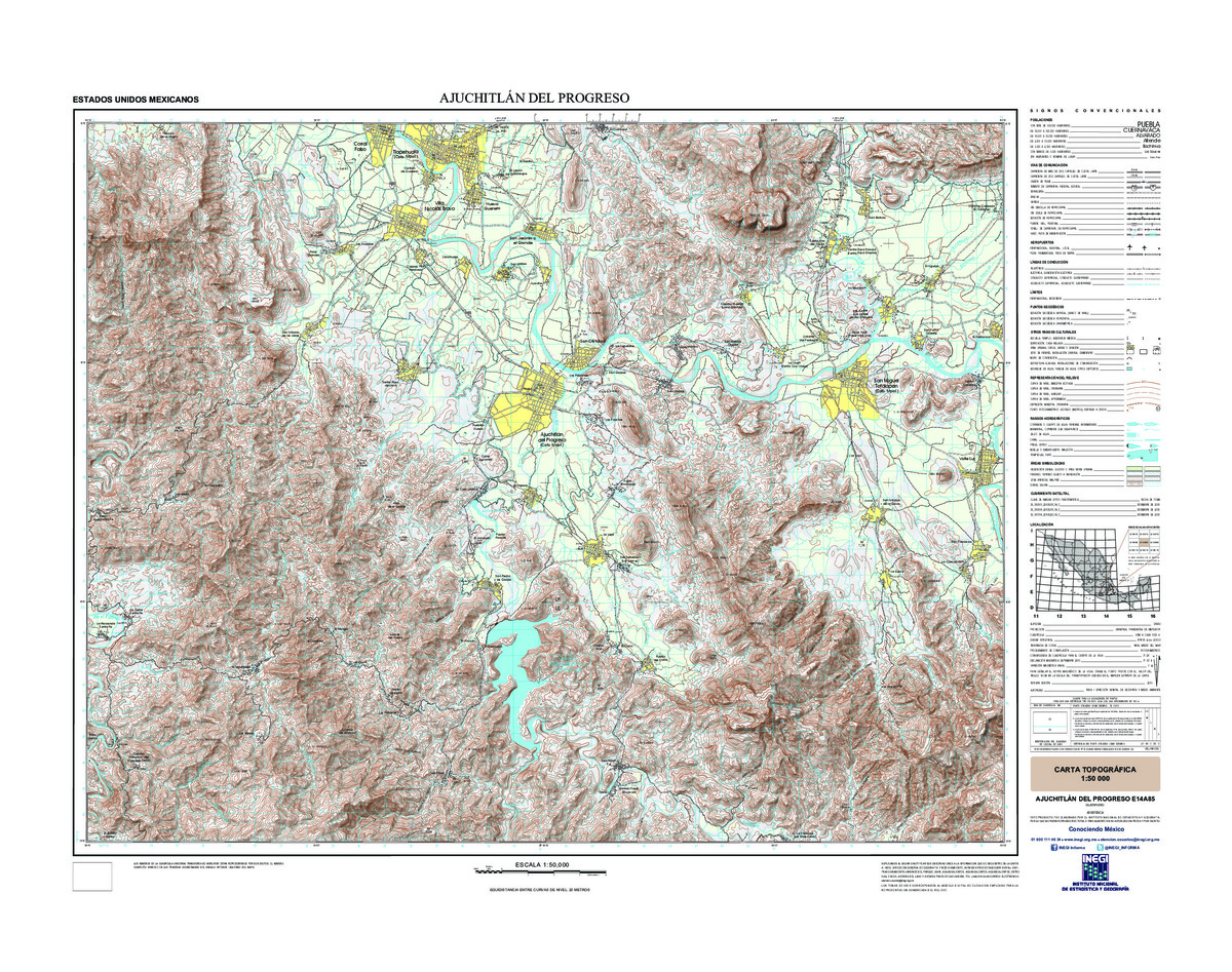 (image for) Mexico #E14A85: Ajuchitlán - Click Image to Close