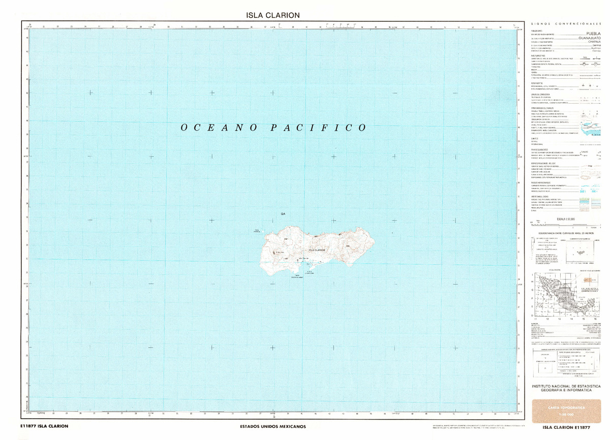 (image for) Mexico #E11B77: Isla Clarión - Click Image to Close