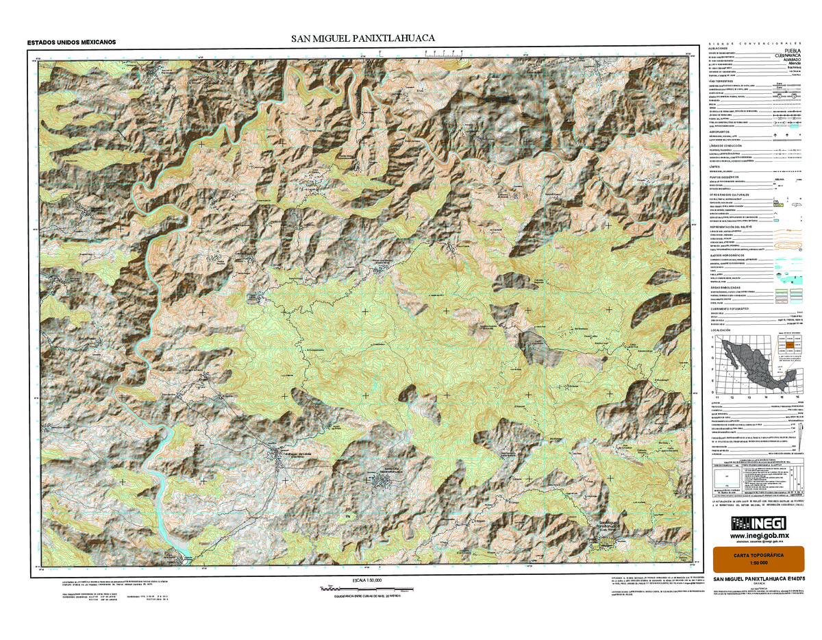 (image for) Mexico #E14D75: San Miguel Panixtlahuaca - Click Image to Close