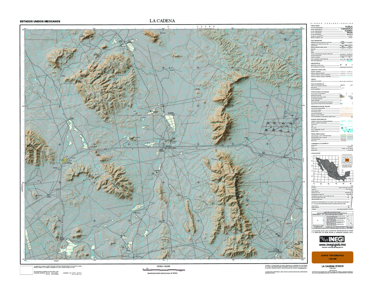 (image for) Mexico #G13D13: La Cadena - Click Image to Close