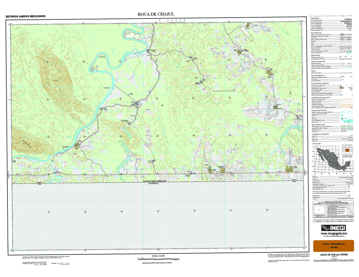 (image for) Mexico #E15D87: Boca de Chajul - Click Image to Close