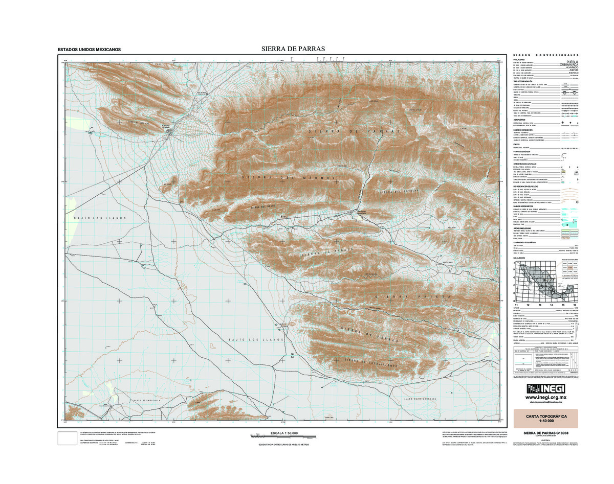 (image for) Mexico #G13D38: Sierra de Parras - Click Image to Close