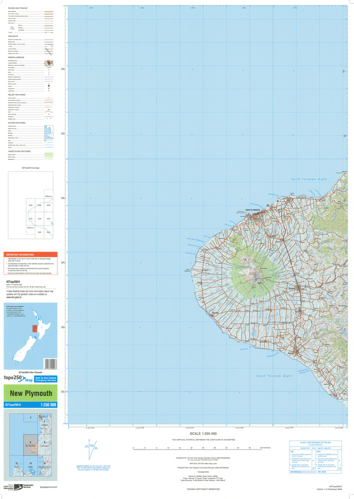 (image for) New Zealand #250-08: New Plymouth - Click Image to Close