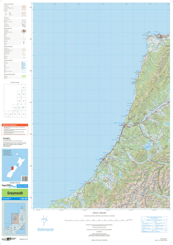 (image for) New Zealand #250-17: Greymouth - Click Image to Close