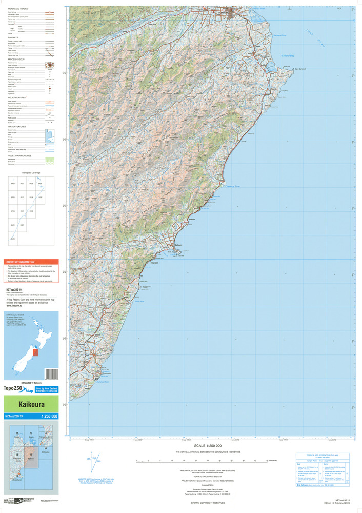 (image for) New Zealand #250-19: Kalkoura - Click Image to Close