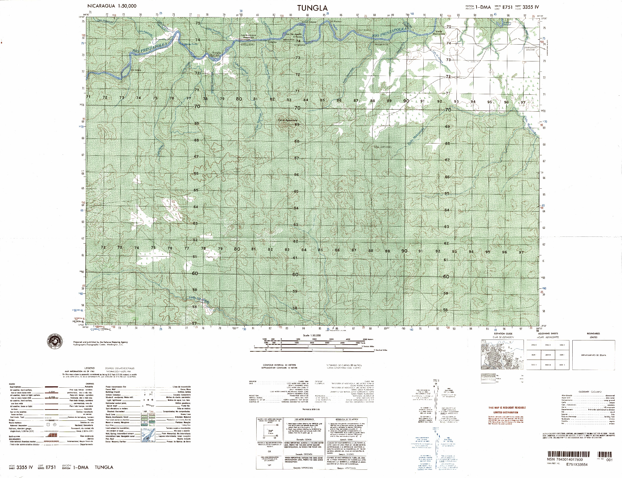 (image for) Nicaragua #3355-4: Tungl - Click Image to Close