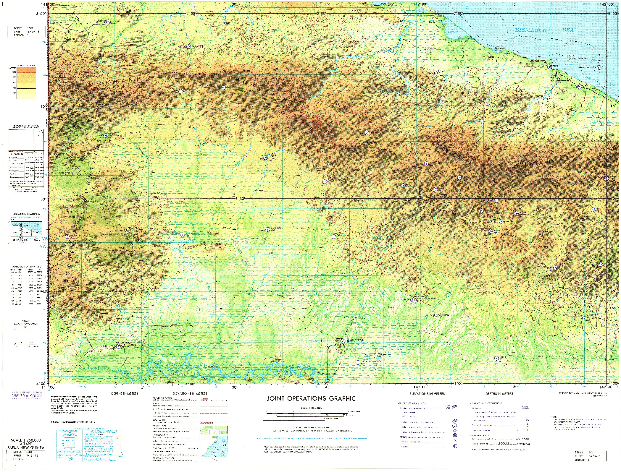 (image for) Papua New Guinea #SA-54-15: Aitape - Click Image to Close