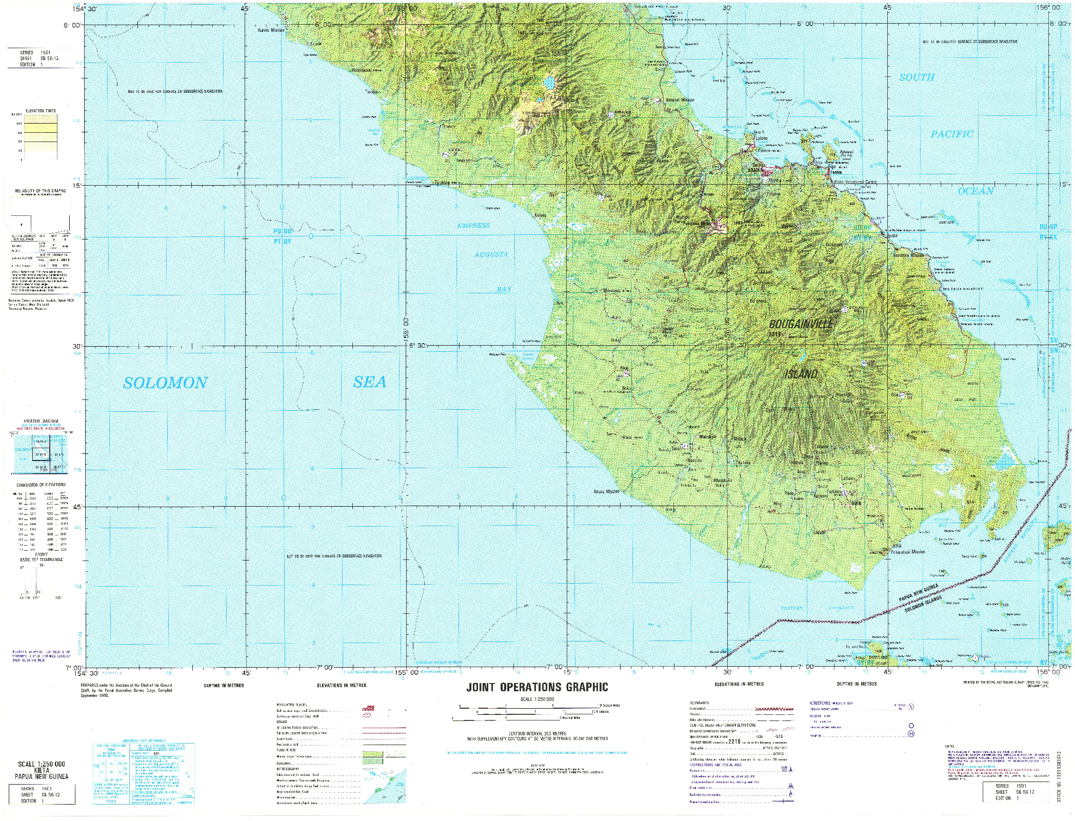 (image for) Papua New Guinea #SB-56-12: Kieta - Click Image to Close