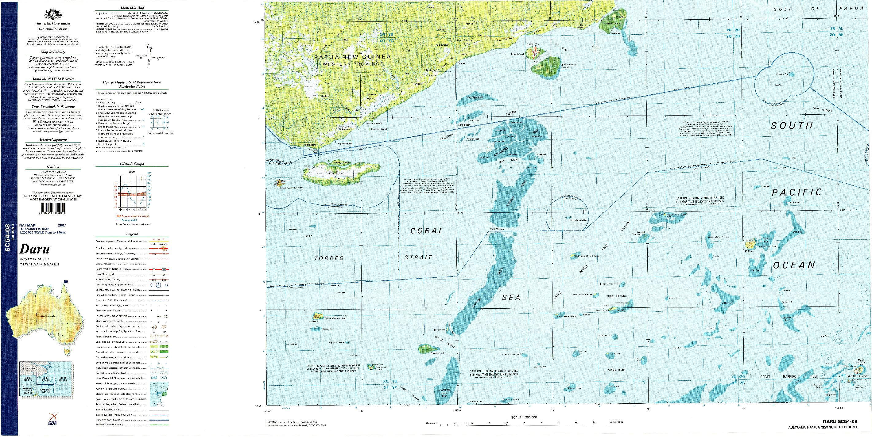 (image for) Papua New Guinea #SC-54-08: Daru - Click Image to Close