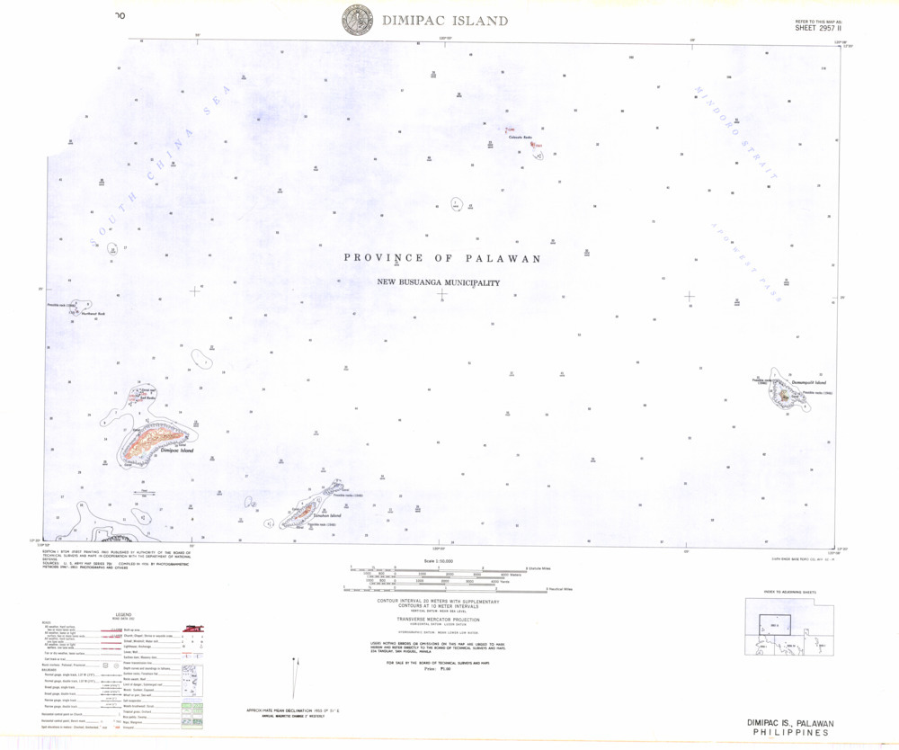 (image for) Philippines #2957-2: Dimipac Island, Palawan - Click Image to Close