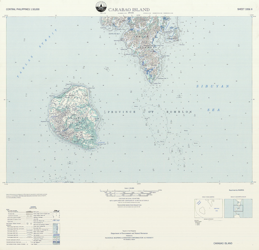 (image for) Philippines #3356-2: Carabao Island, Romblon Group - Click Image to Close