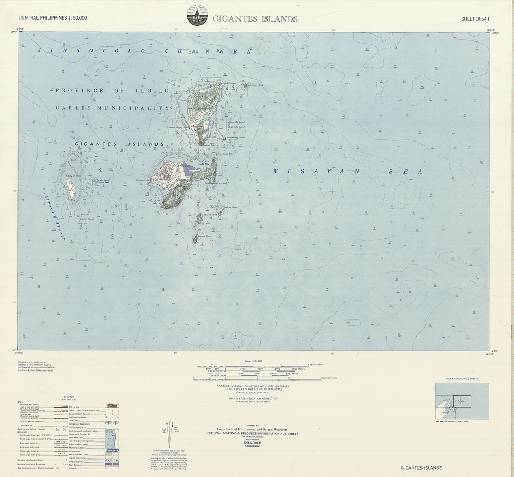 (image for) Philippines #3654-1: Gigantes Islands - Click Image to Close