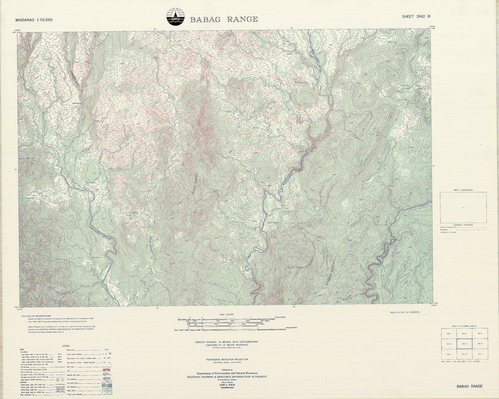 (image for) Philippines #3942-3: Babag Range - Click Image to Close