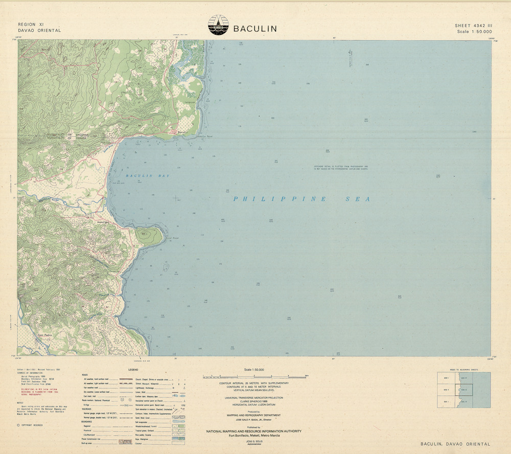 (image for) Philippines #4342-3: Baculin, Davao Oriental - Click Image to Close