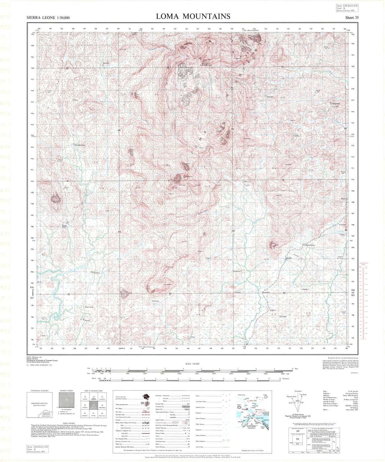 (image for) Sierra Leone #035: Loma Mountains - Click Image to Close