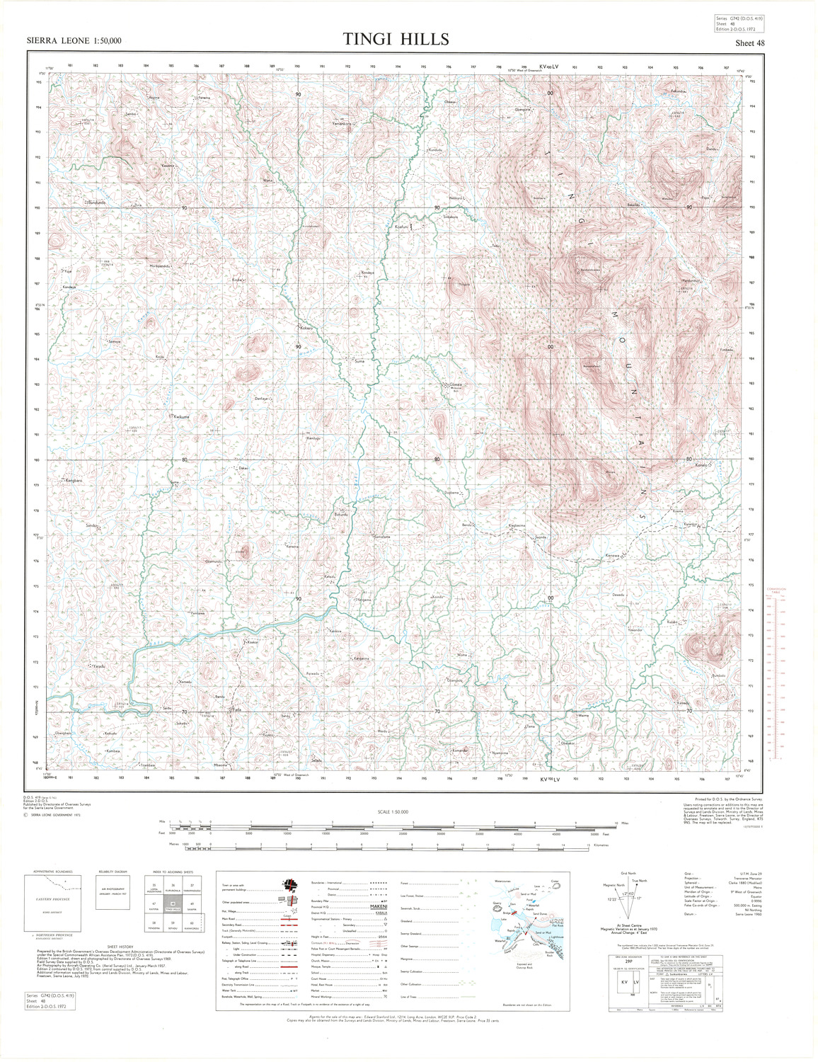 (image for) Sierra Leone #048: Tingi Hills - Click Image to Close