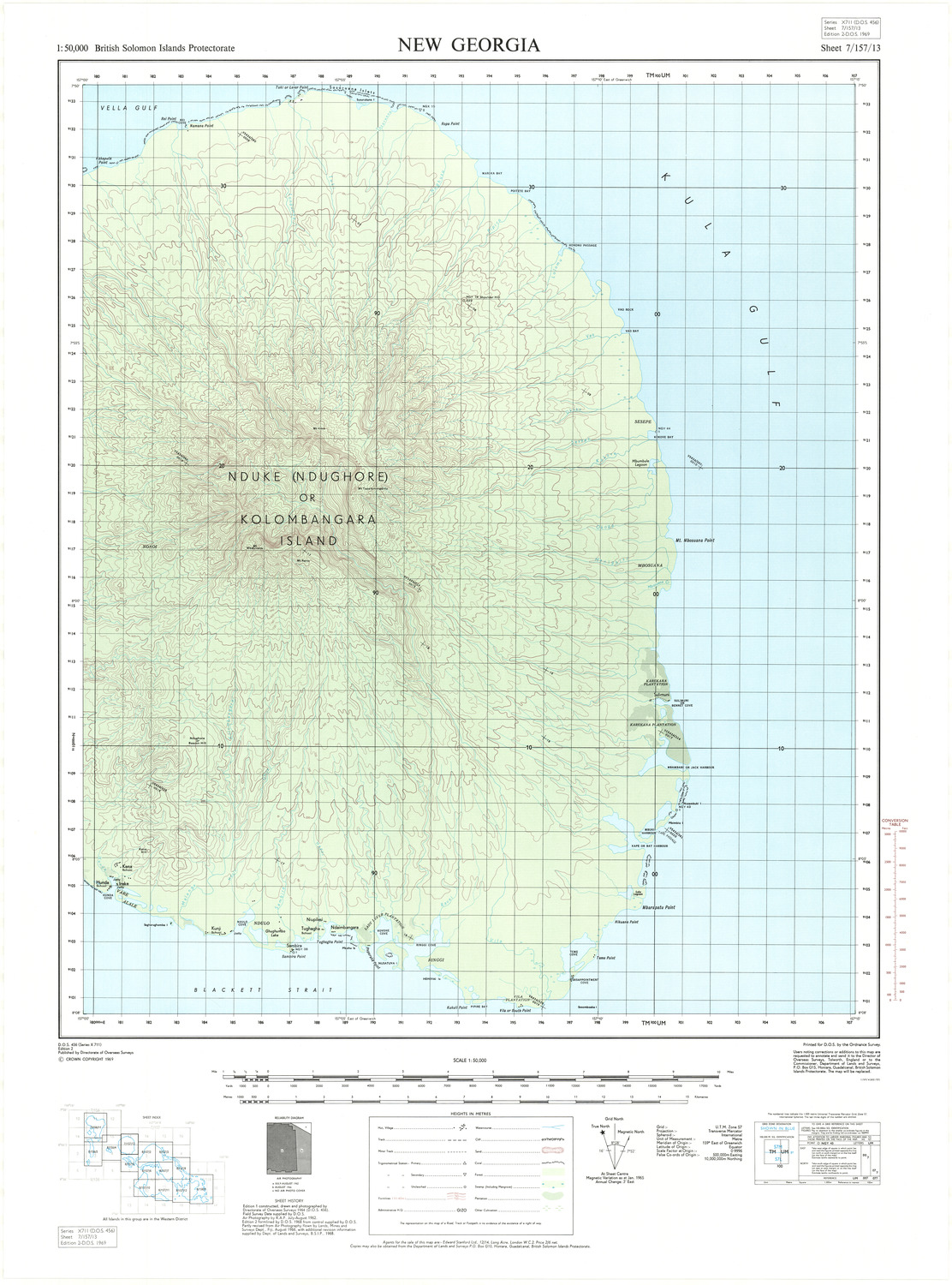 (image for) Solomon Islands #07-157-13: Colombangara - Click Image to Close