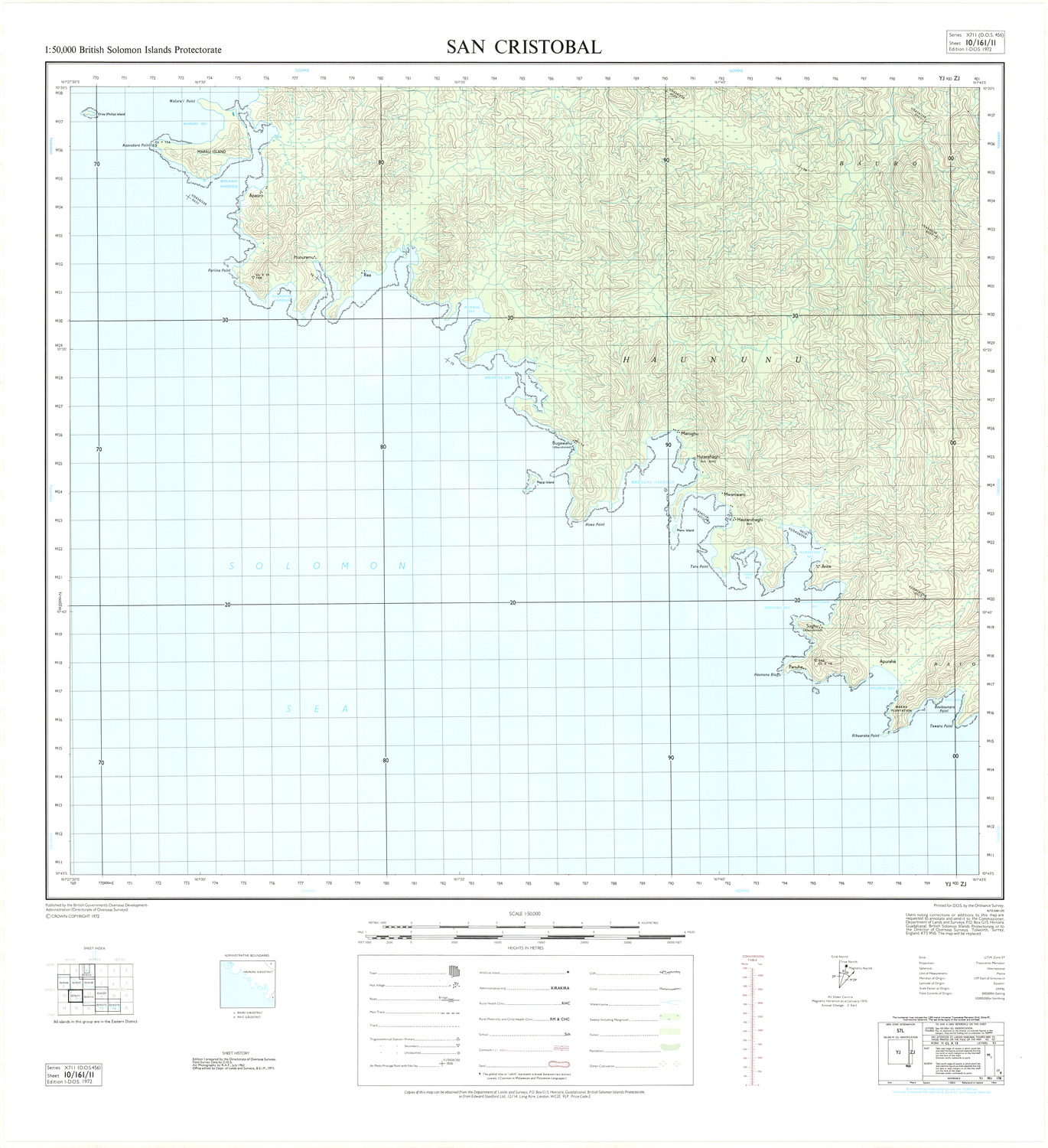 (image for) Solomon Islands #10-161-11: San Cristobal - Click Image to Close