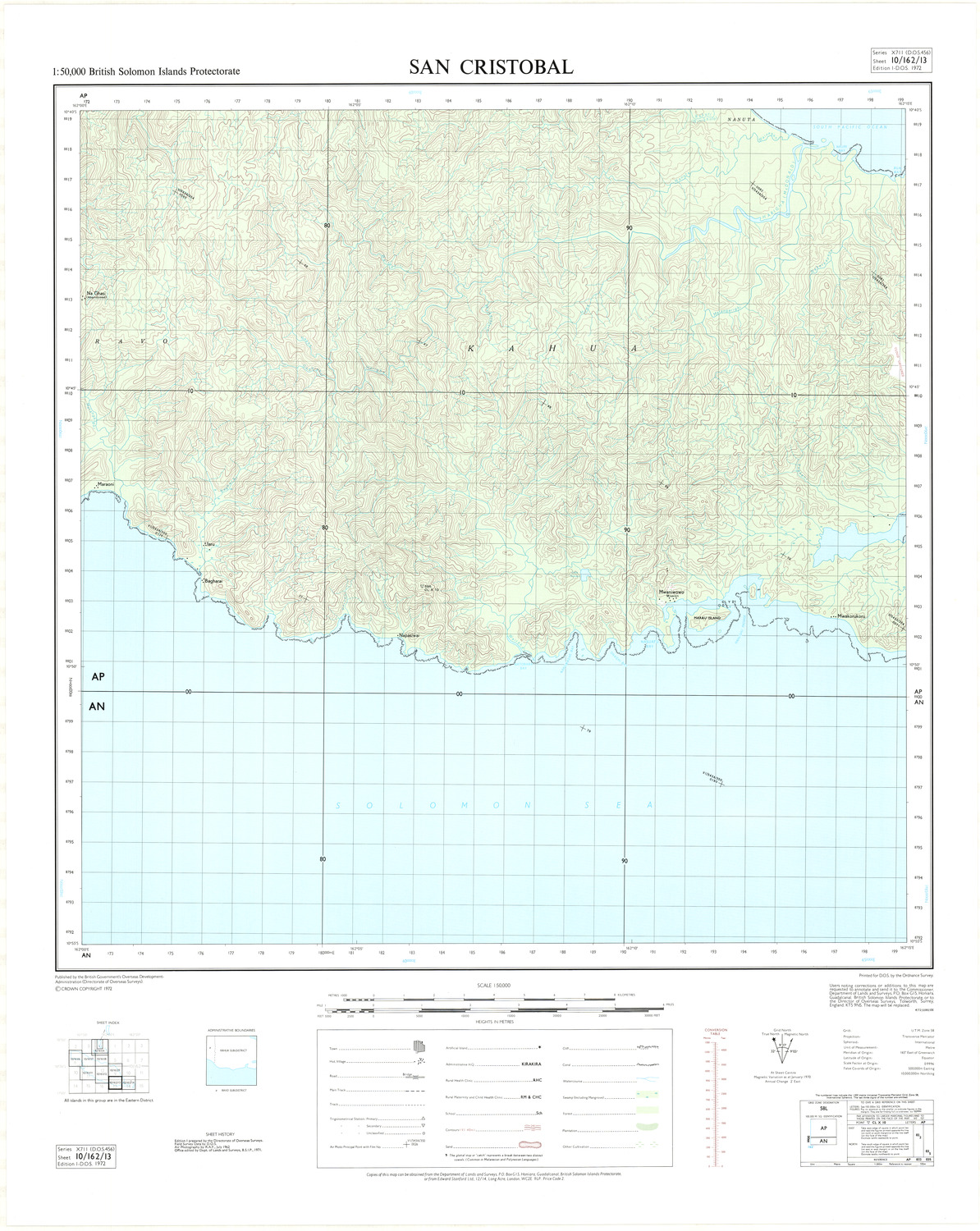 (image for) Solomon Islands #10-162-13: Guadalcanal - Click Image to Close