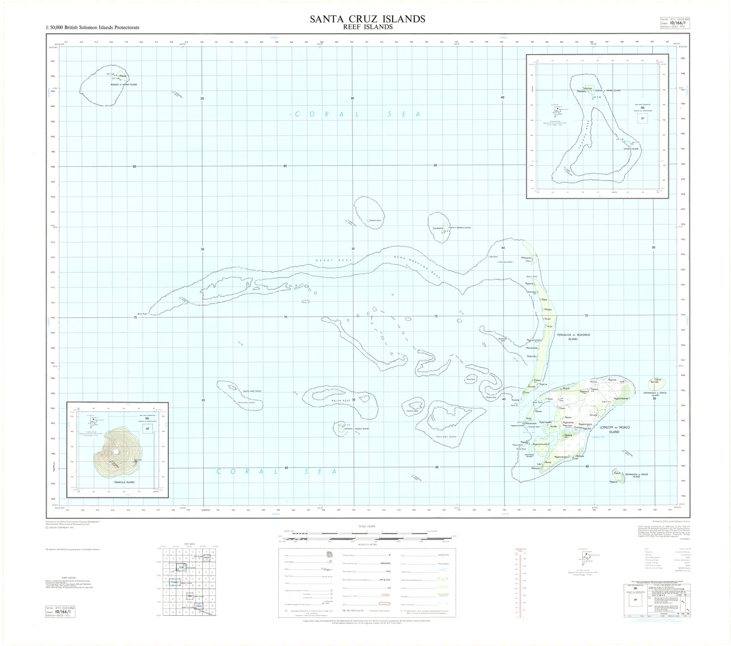 (image for) Solomon Islands #10-166-01: No. Reef Is. - Click Image to Close