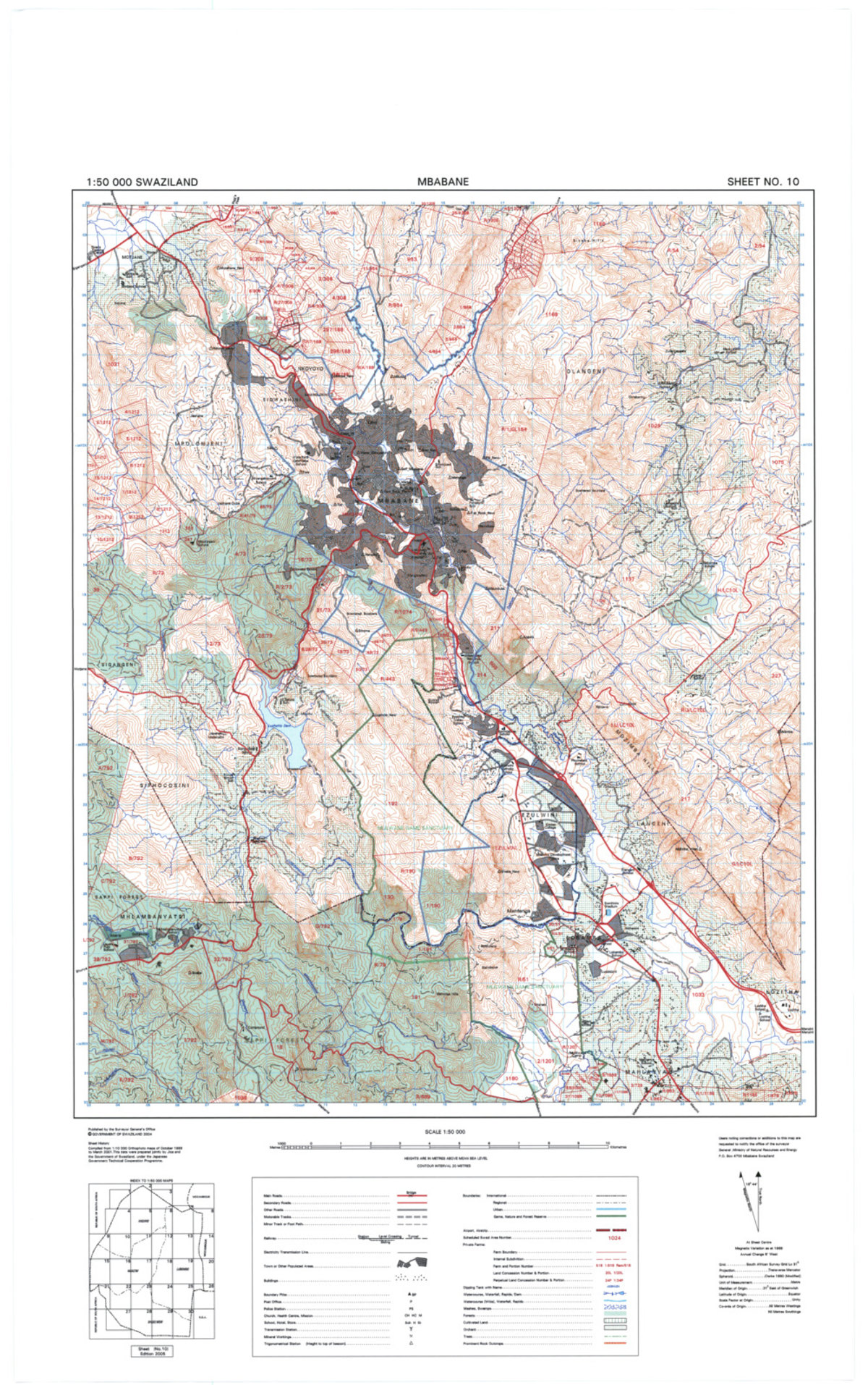 (image for) Swaziland #010: Mbabane - Click Image to Close