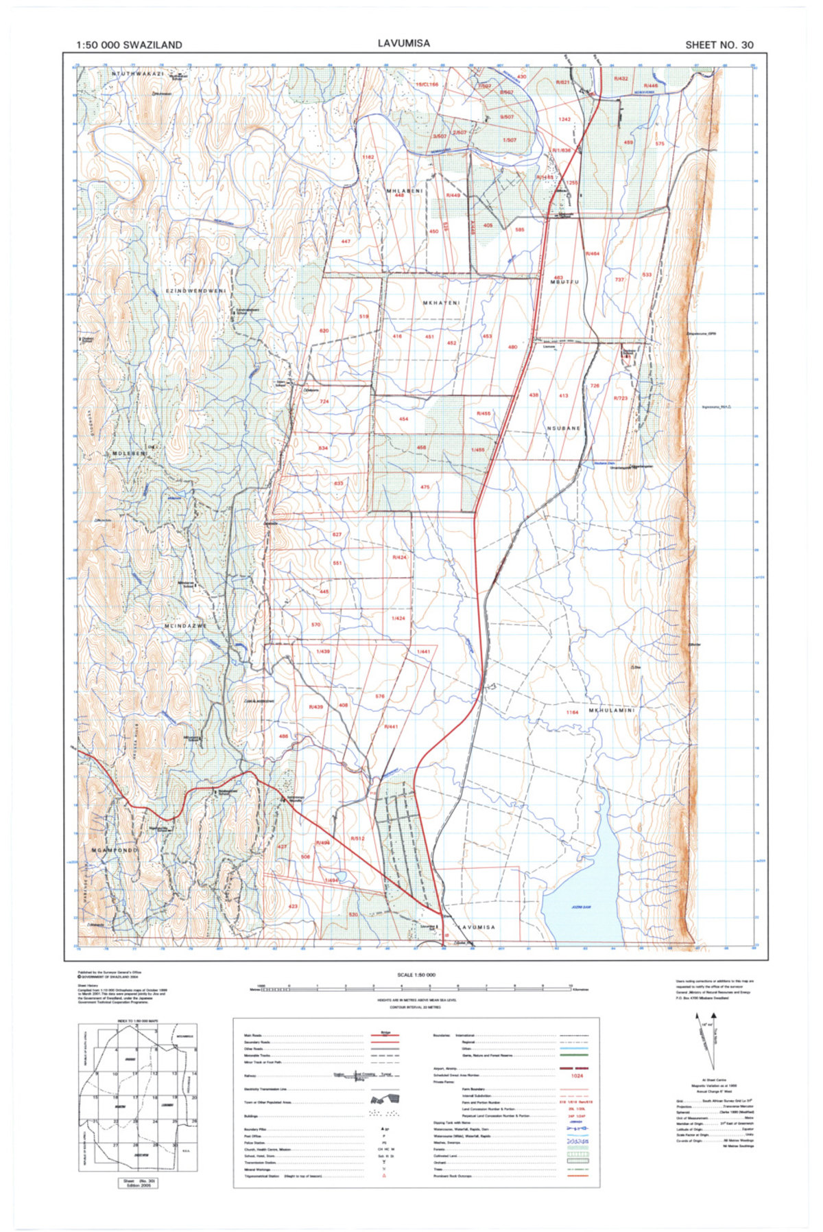 (image for) Swaziland #030: Lavumisa - Click Image to Close