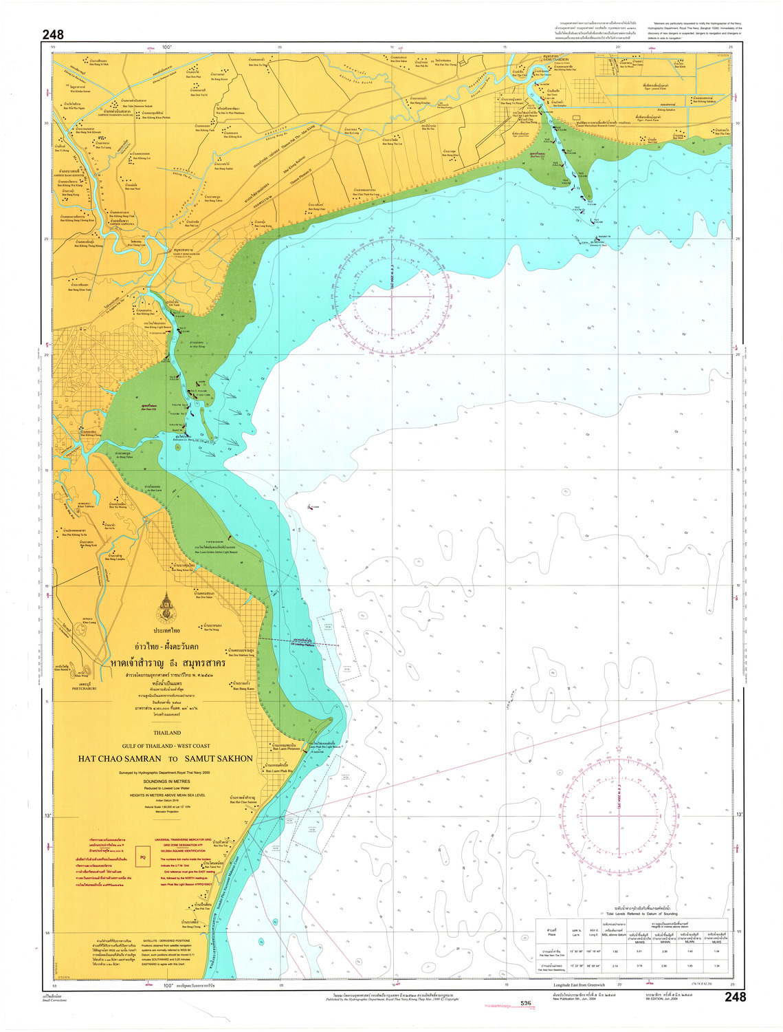 (image for) Thailand Nautical Chart: #248 - Click Image to Close