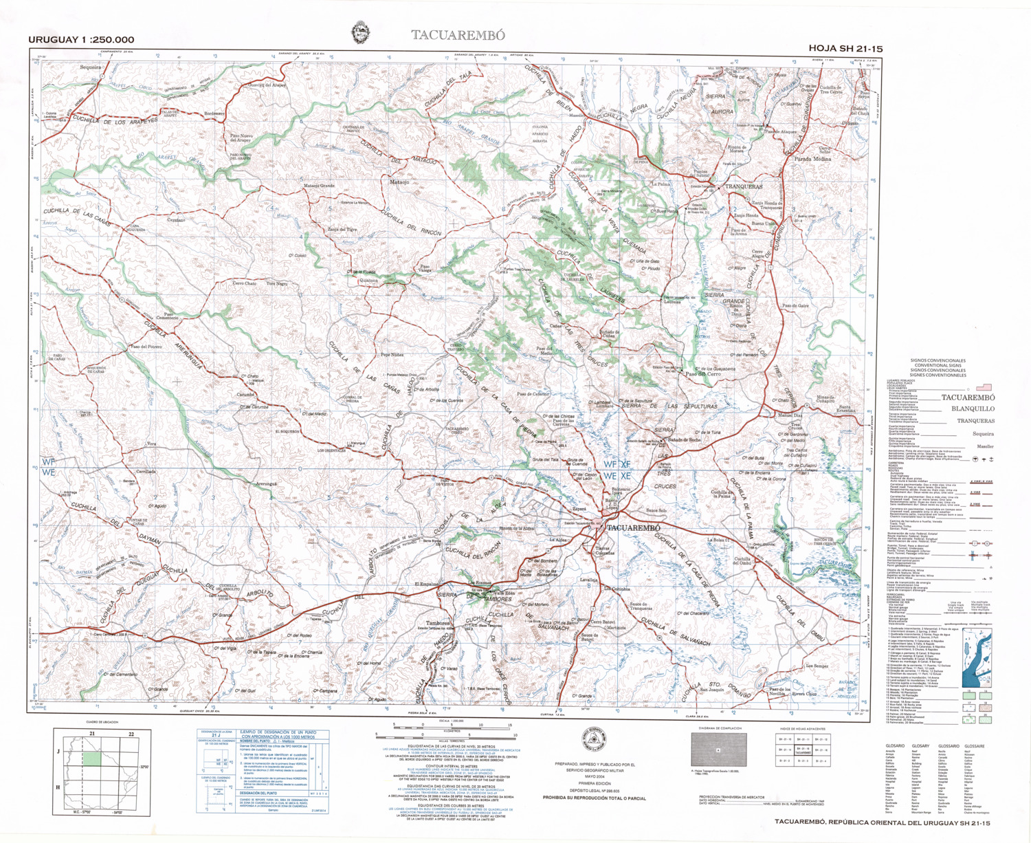 (image for) Uruguay #SH-21-15: Tacuarembó - Click Image to Close