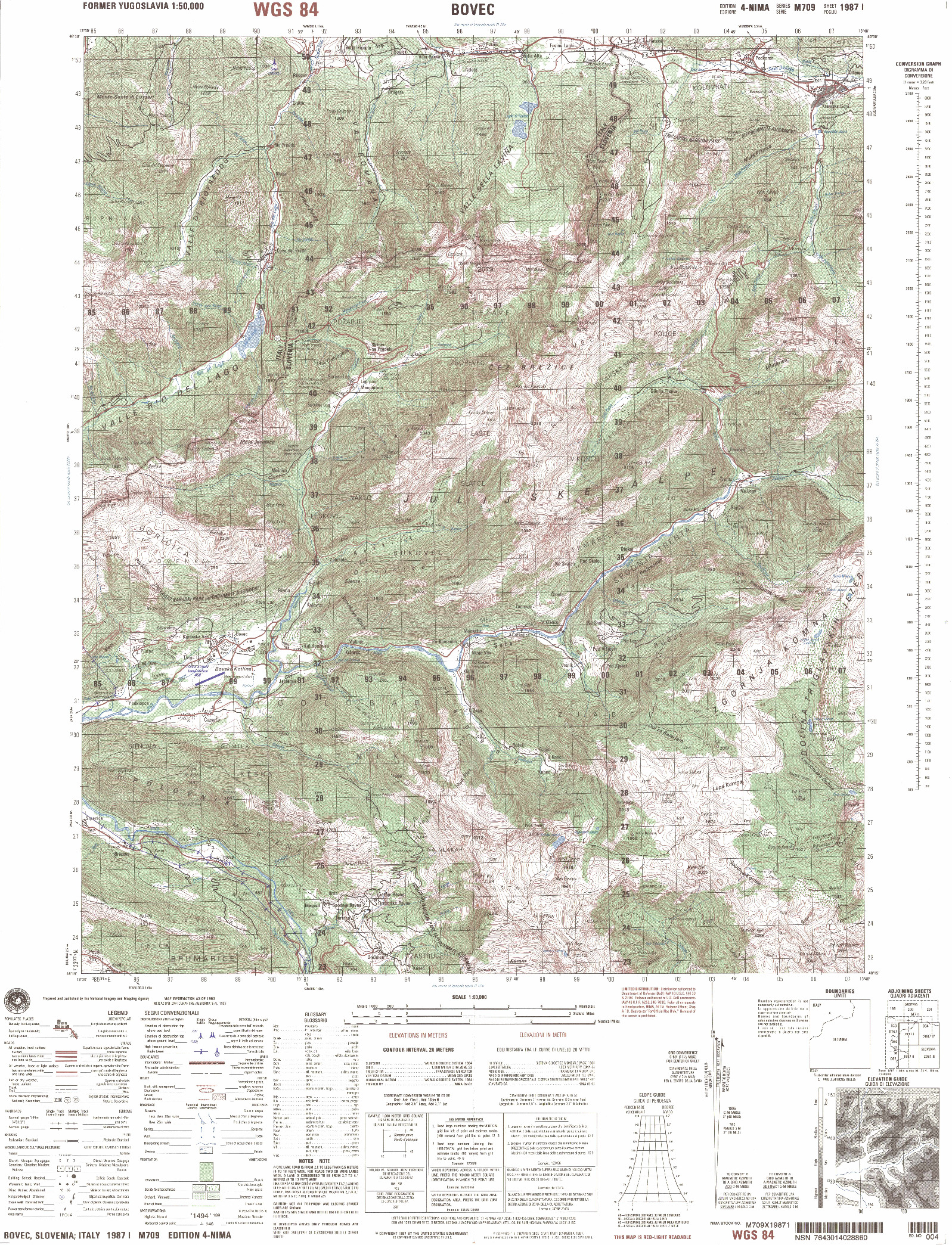 (image for) Slovenia #1987-1: Bovec - Click Image to Close