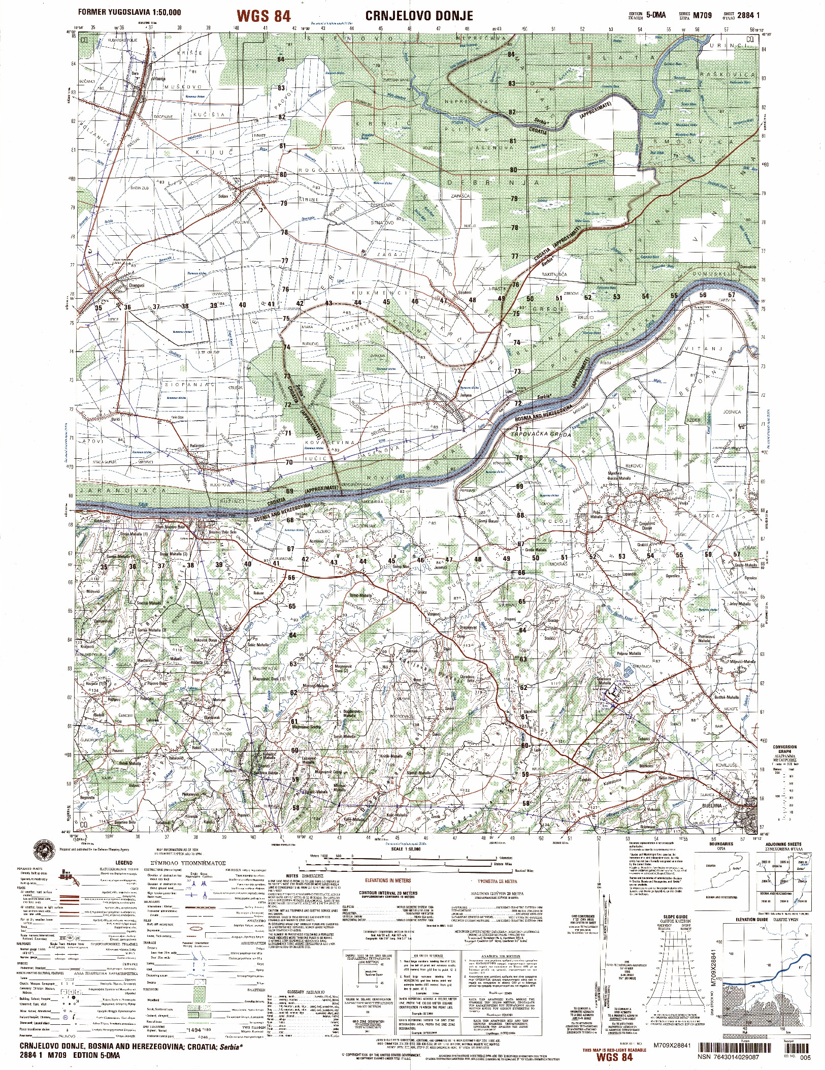 (image for) Bosnia-Herzegovina/Serbia/Croatia #2884-1: Crnjelovo Donje - Click Image to Close