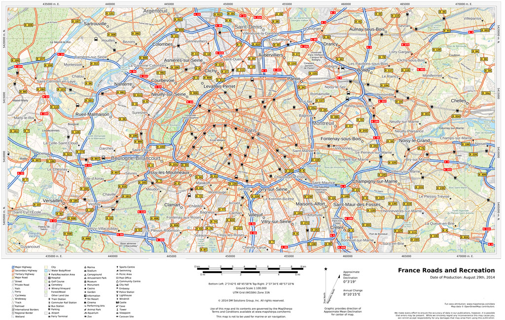 (image for) France Roads and Recreation - Click Image to Close