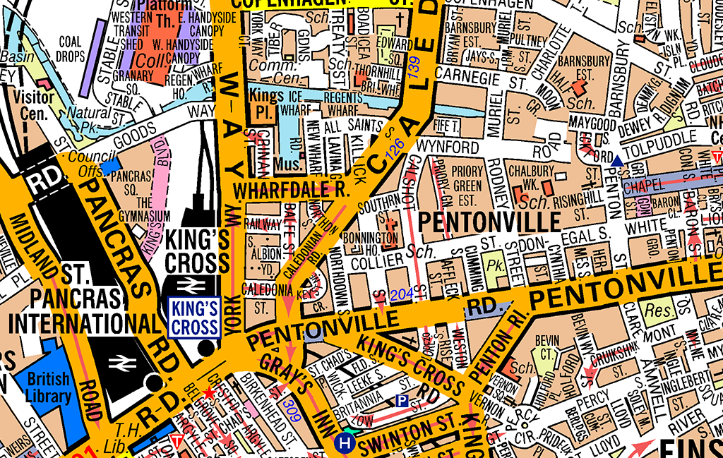 (image for) Great Britain A-Z Street Map - Click Image to Close