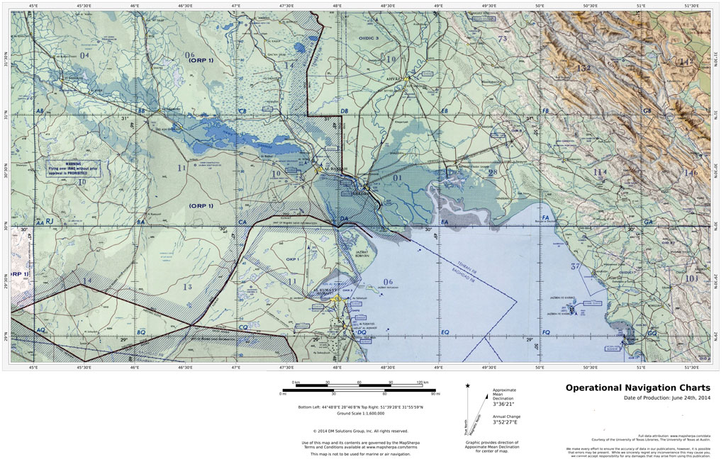 (image for) Operational Navigation Charts - Click Image to Close