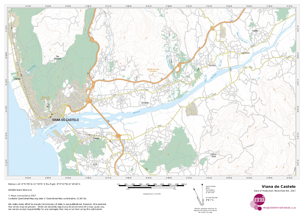 (image for) Portugal Topographic - Click Image to Close