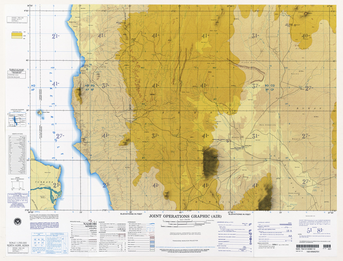 (image for) NA-37-01: North Horr, Kenya, 1967, printed 2000 - Click Image to Close