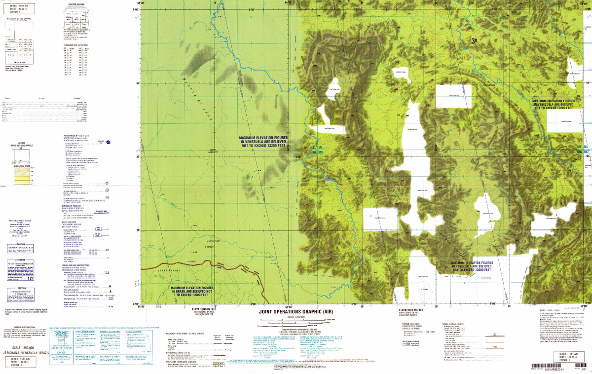 (image for) NB-20-14: Jerichana, Venezuela; Brazil - Click Image to Close